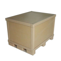 Paper Honeycomb Cardboard Box With Pallet For Packaging Cargo